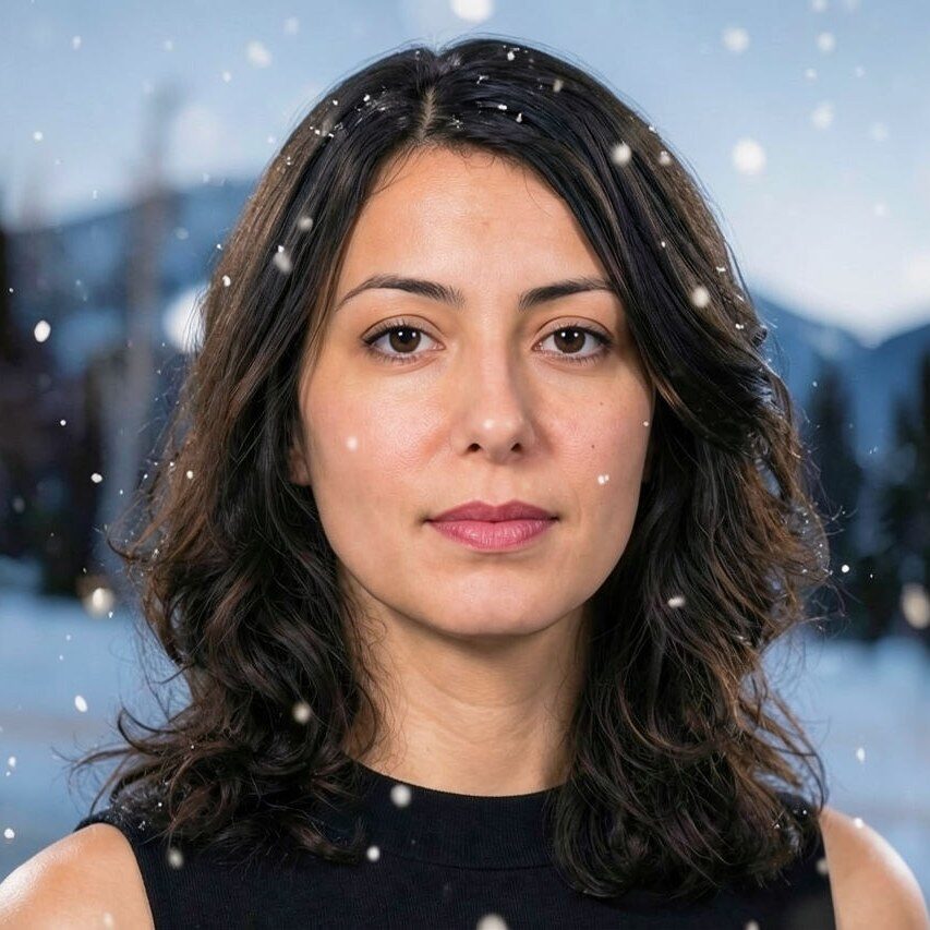 Snow AI filter portrait result