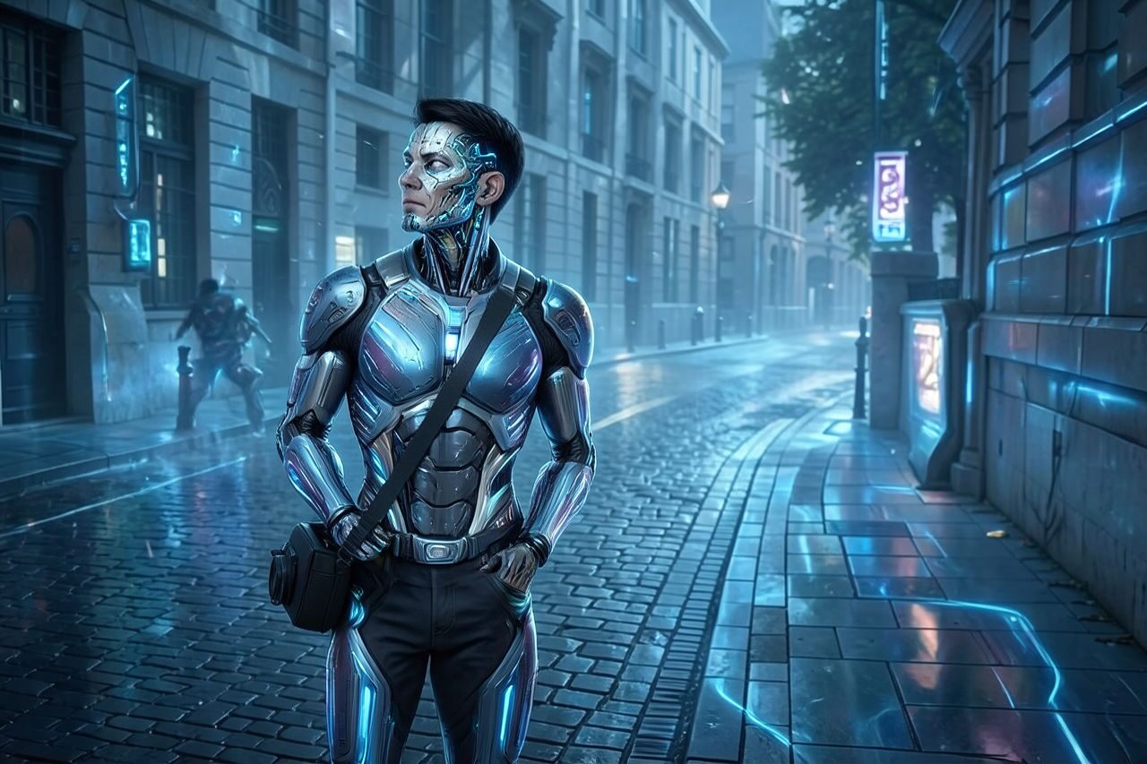Cybernetic AI filter after example