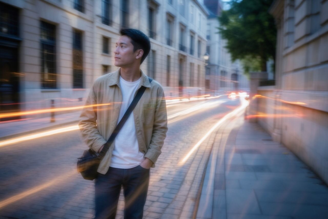 Long Exposure AI filter after example