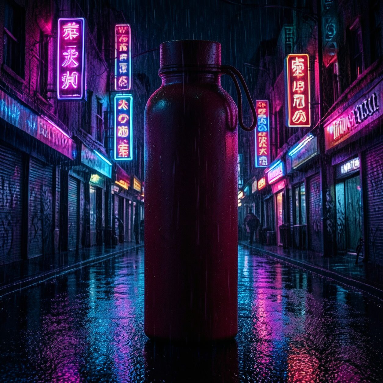 Neon Noir AI filter product result