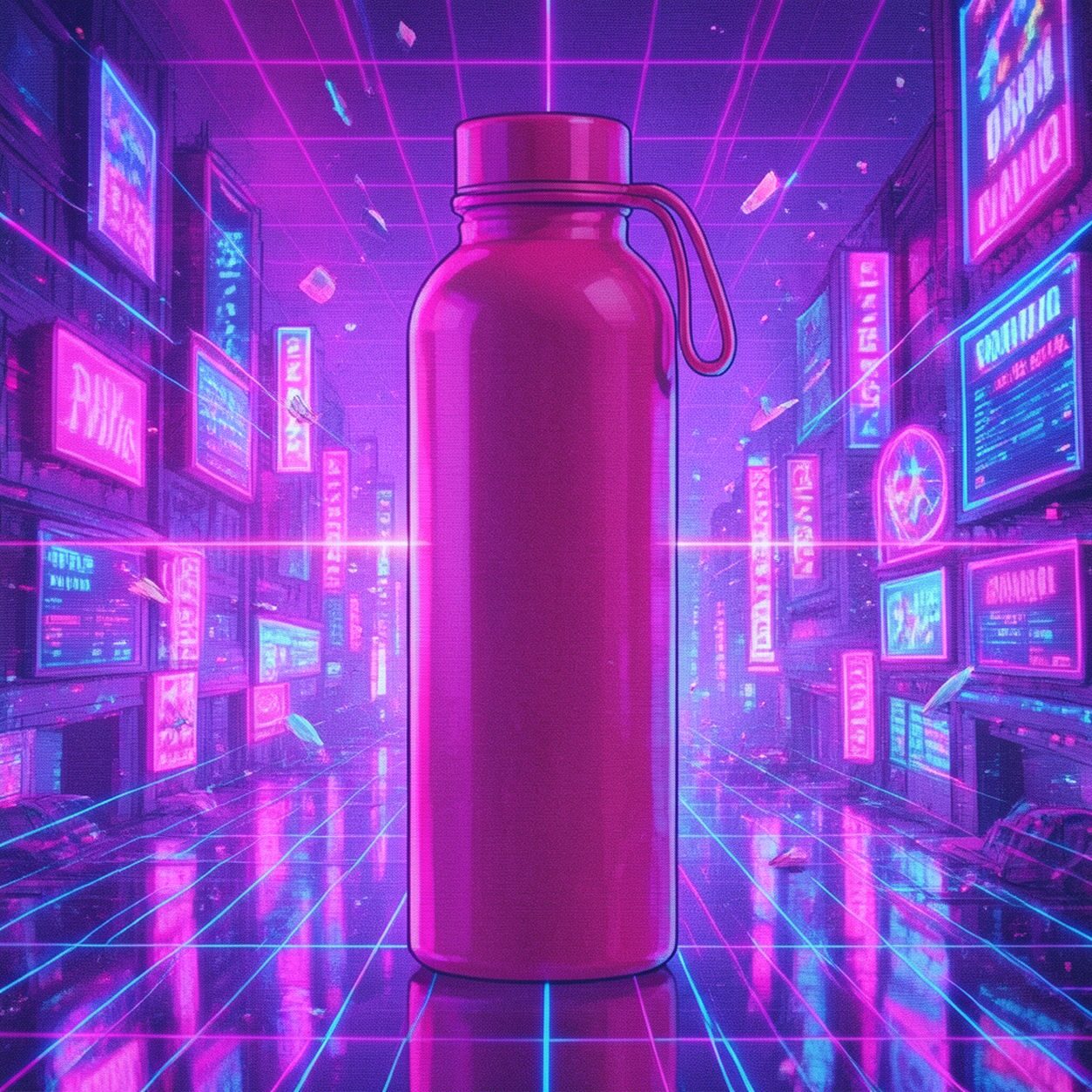 Vaporwave AI filter product result