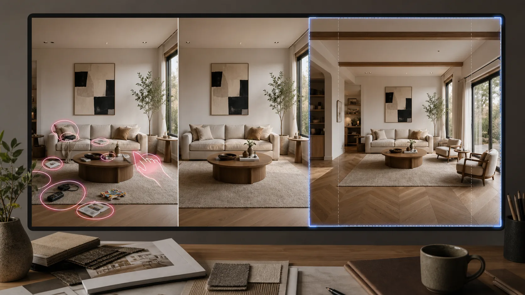 Interior Design Portfolio Photos — Remove Clutter
