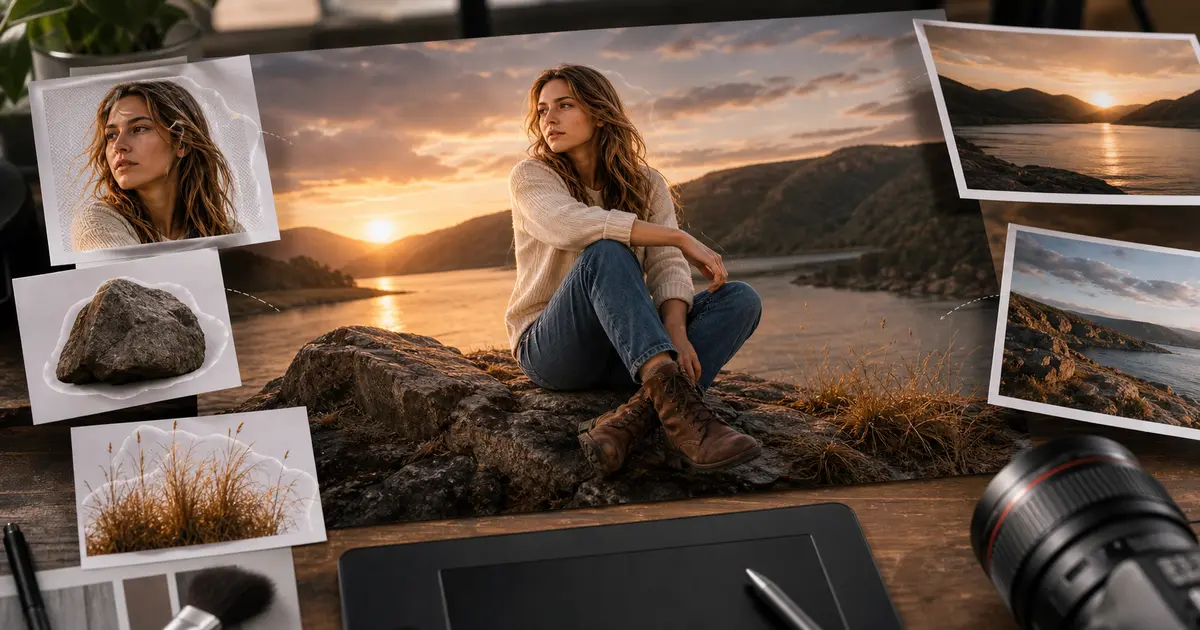 How to Create Photo Composites with AI: Blending