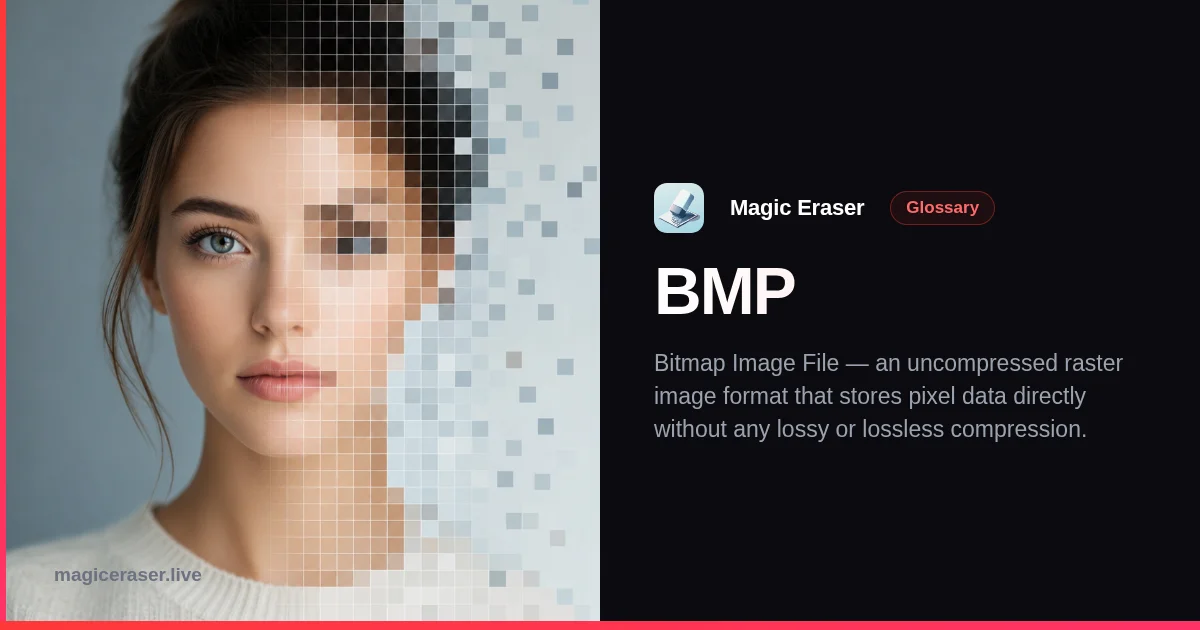 Pretty Bmp BMP — Photo Editing Glossary | Magic Eraser